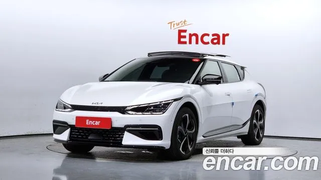 Kia EV6 2024 Белый из Кореи