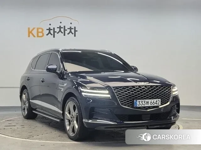 Genesis GV80 2021 Синий из Кореи