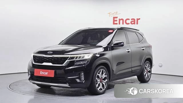 Kia Seltos 2020 Черный из Кореи