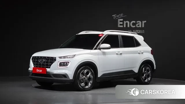 Hyundai Venue 2021 Белый из Кореи