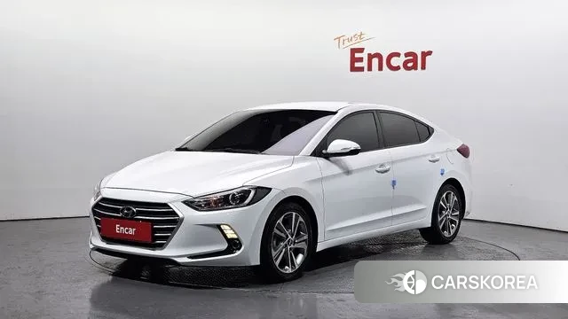 Hyundai Avante AD 2018 Белый из Кореи