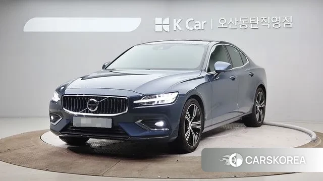 Volvo S60 3rd generation 2021 Синий из Кореи