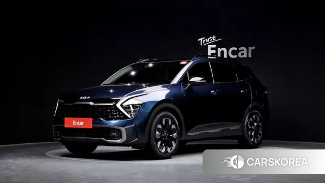 Kia Sportage 5th Generation 2021 Синий из Кореи