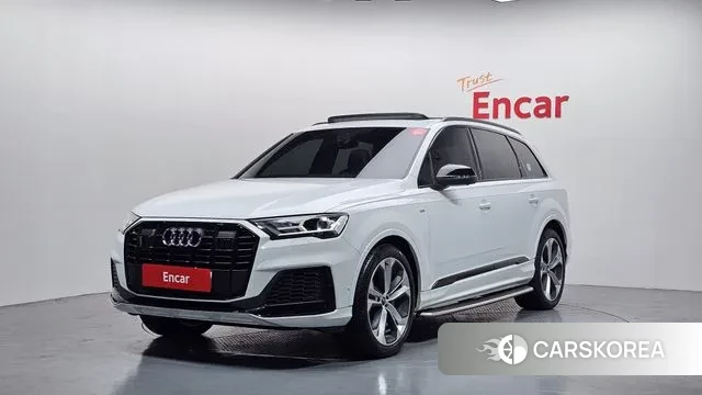 Audi Q7 (4M) 2022 Белый из Кореи