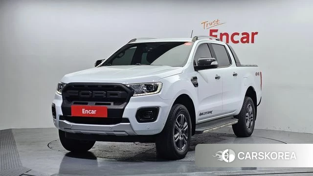 Ford Ranger 3rd Generation 2022 Белый из Кореи