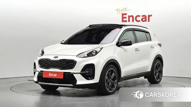 Kia Sportage The Bold 2018 Белый из Кореи