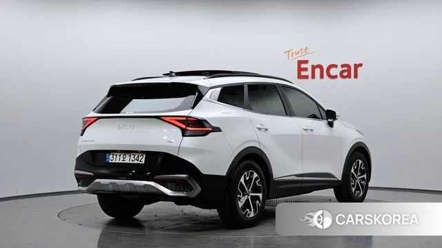 Kia Sportage 5th Generation Hybrid 2021 Белый из Кореи