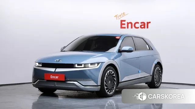 Hyundai Ionic 5 2021 Небесно-голубой из Кореи