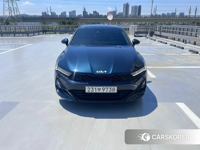 Kia K5 3rd generation 2022 Синий из Кореи