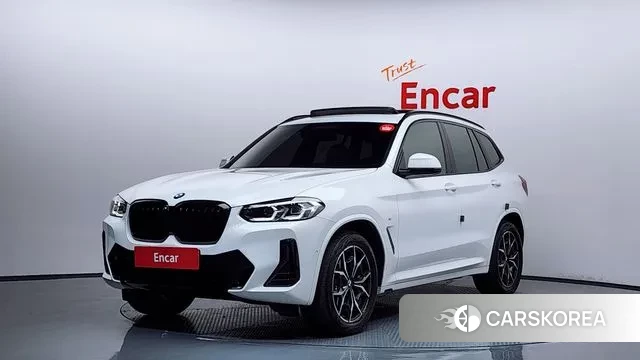 BMW X3 (G01) 2022 Белый из Кореи