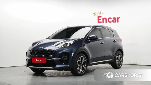 Kia Sportage The Bold 2021 Синий из Кореи
