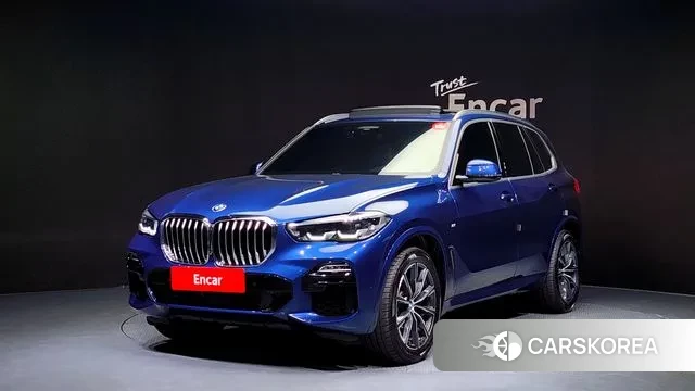 BMW X5 (G05) 2021 Синий из Кореи