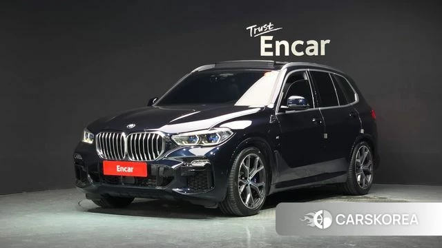 BMW X5 (G05) 2021 Синий из Кореи