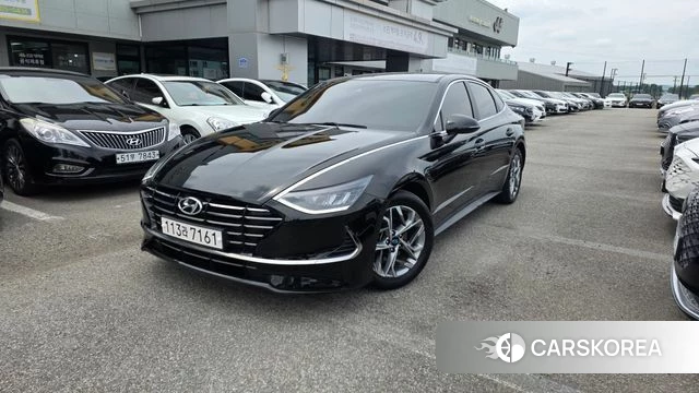 Hyundai Sonata (DN8) 2019 Черный из Кореи