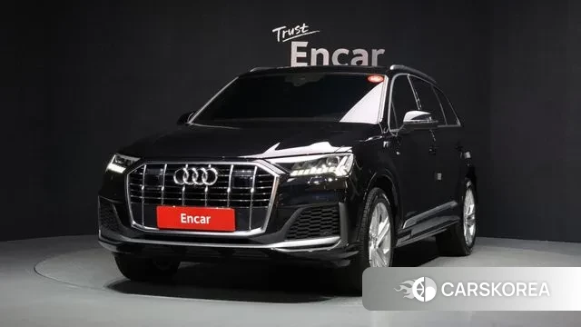 Audi Q7 (4M) 2020 Черный из Кореи