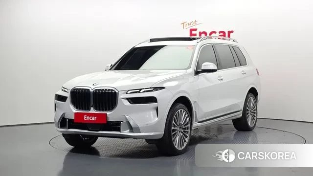 BMW X7 (G07) 2023 Белый из Кореи