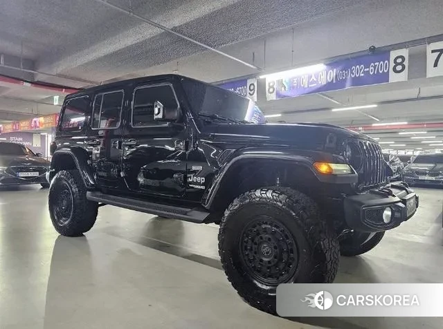 Jeep Wrangler (JL) 2021 Черный из Кореи