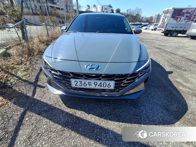 Hyundai Avante (CN7) 2021 Синий нефрит из Кореи