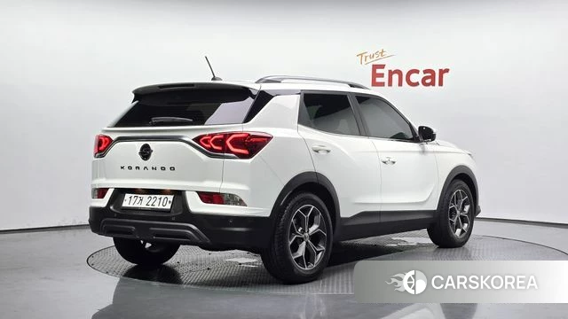Ssangyong Beautiful Korando 2019 Белый из Кореи