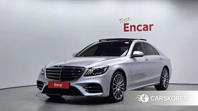 Mercedes-Benz S-Class W222 2018 Серебряный из Кореи