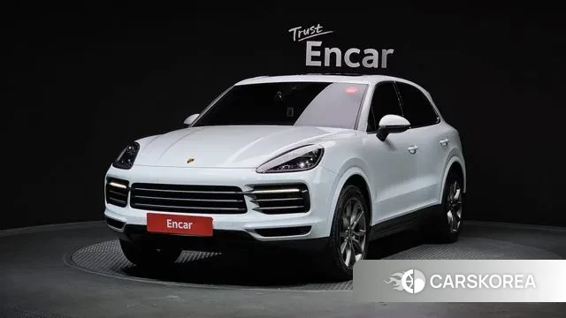 Porsche Cayenne (PO536) 2019 Белый из Кореи
