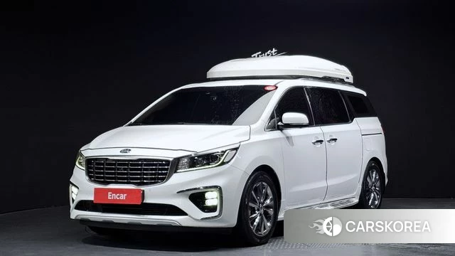 Kia The New Carnival 2018 Белый из Кореи