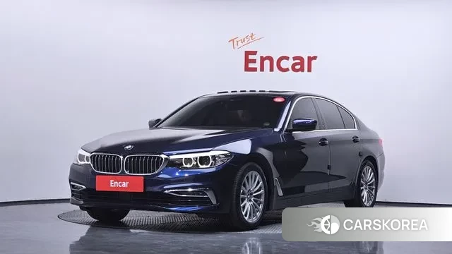 BMW 5 Series (G30) 2019 Синий из Кореи
