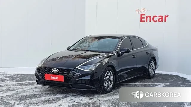 Hyundai Sonata (DN8) 2021 Черный из Кореи