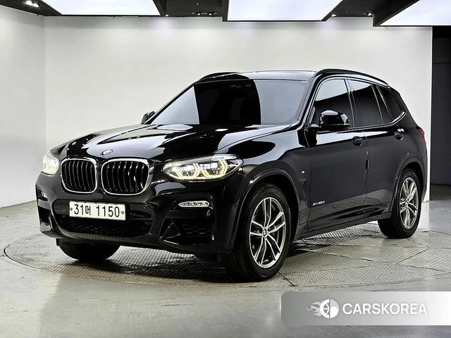 BMW X3 (G01) 2018 Черный из Кореи