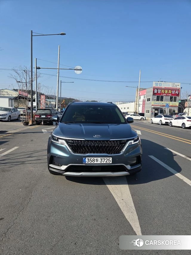 Kia Carnival 4th generation 2021 Цвет тростника из Кореи