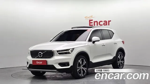 Volvo XC40 2022 Белый из Кореи