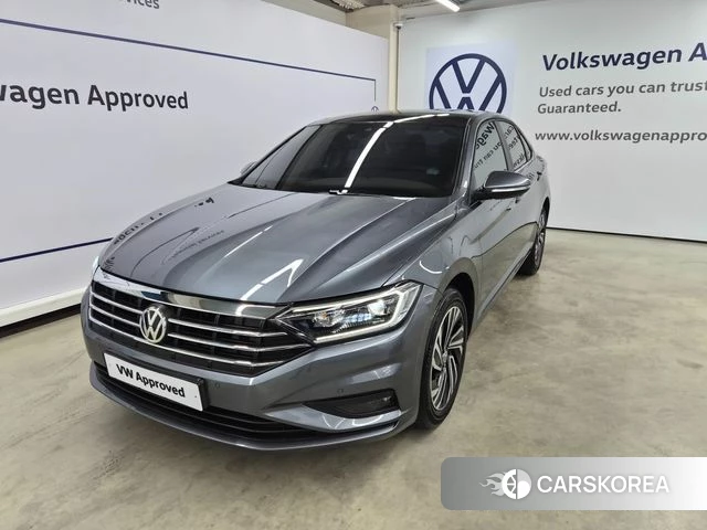 Volkswagen 7th Generation of Jetta 2021 Серый из Кореи