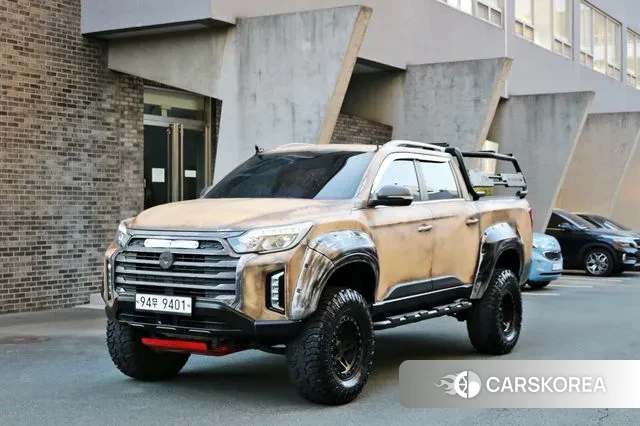 Ssangyong The New Rexton Sports Cannes 2021 Темно-зеленый из Кореи