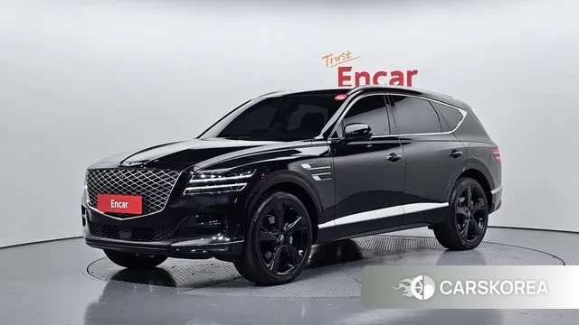 Genesis GV80 2021 Черный из Кореи