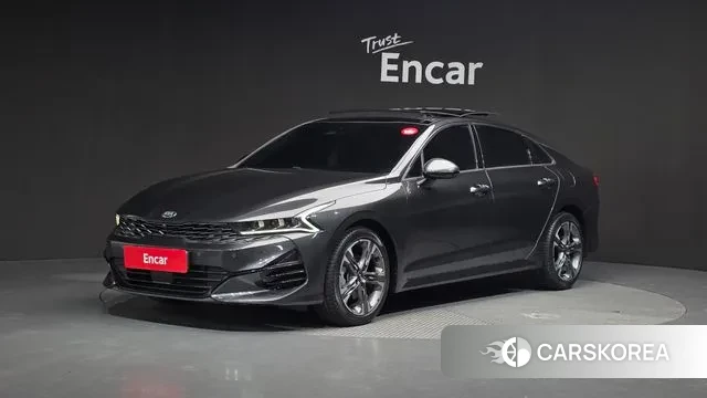Kia K5 3rd generation 2021 Серый из Кореи