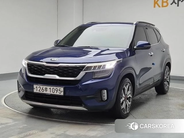 Kia Seltos 2020 Синий из Кореи