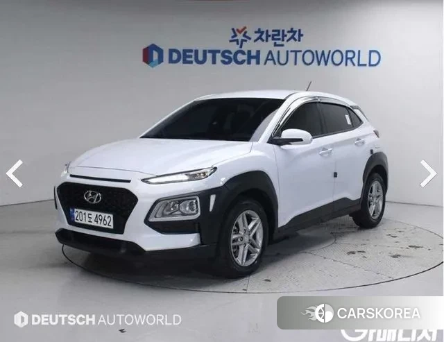 Hyundai Kona 2019 Белый из Кореи