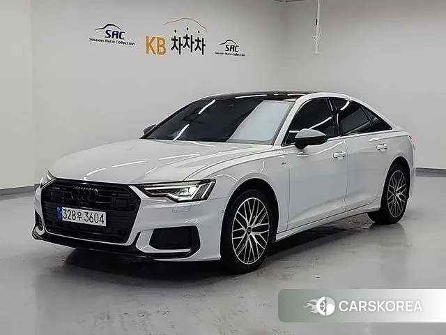 Audi A6 (C8) 2019 Белый из Кореи
