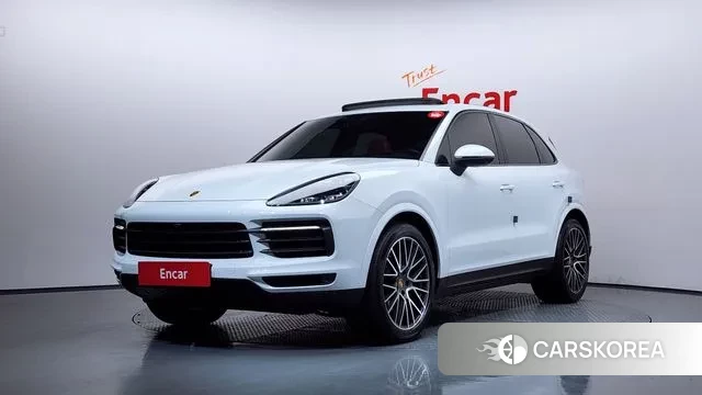 Porsche Cayenne (PO536) 2021 Белый из Кореи