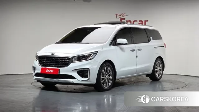 Kia The New Carnival 2019 Белый из Кореи