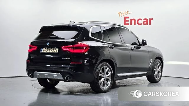 BMW X3 (G01) 2021 Черный из Кореи