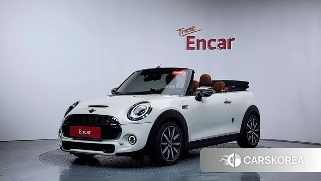 Mini Cooper S Convertible 2021 Жемчужный цвет из Кореи