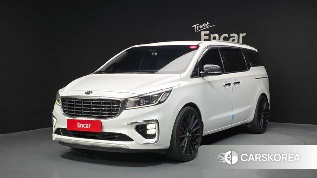 Kia The New Carnival 2018 Белый из Кореи