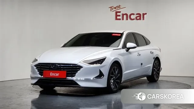 Hyundai Sonata (DN8) 2019 Белый из Кореи