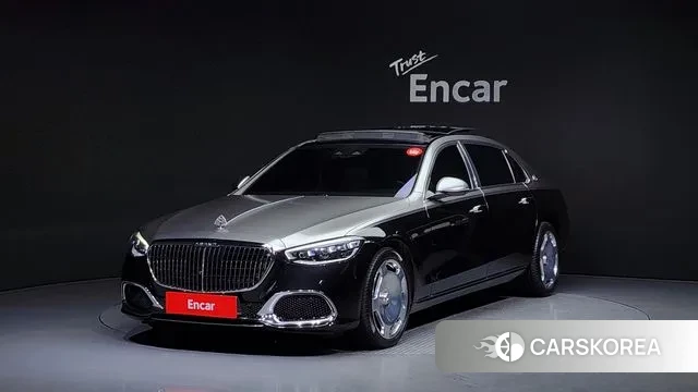 Mercedes-Benz S-Class W223 2021 Серебряный двухцветный из Кореи
