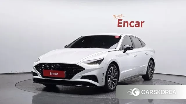 Hyundai Sonata (DN8) 2019 Белый из Кореи