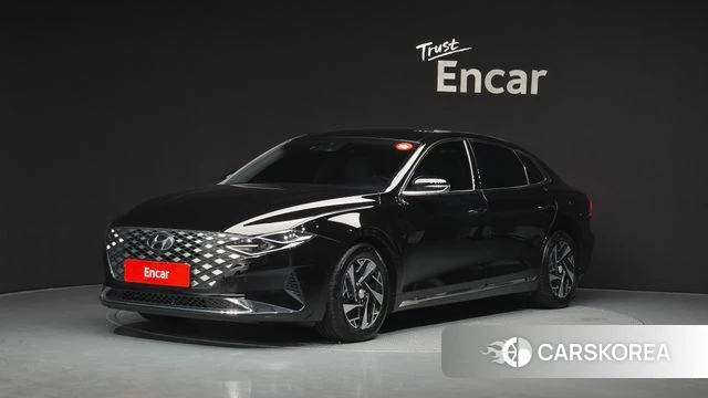 Hyundai The New Grandeur IG Hybrid 2022 Черный из Кореи