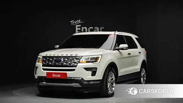 Ford Explorer 2019 Белый из Кореи