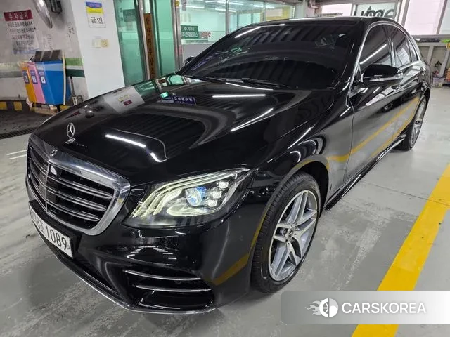 Mercedes-Benz S-Class W222 2020 Черный из Кореи