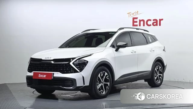 Kia Sportage 5th Generation Hybrid 2021 Белый из Кореи